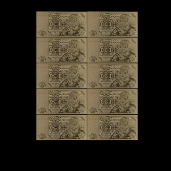 10buc/mult mai Bune Produse de Vânzare Germania 1000 de mărci de Aur a Bancnotelor False Note Comemorative Cadou Livrare Gratuita