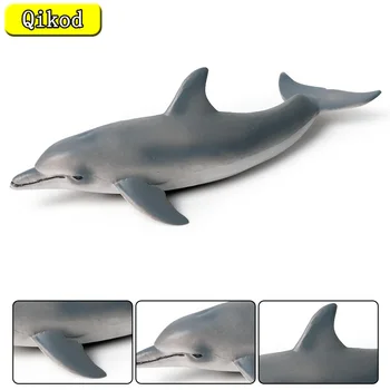 Simulare Animal Marin Nou Delfin Model Fundul Mării Animal Delfin Plastic Educația Timpurie Cognitive Jucărie Ornament