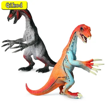 Simulare Clasic Animal Preistoric Sălbatic Therizinosaurus Dinozaur Figurine Dino Jurassic World Park Model De Jucărie Copil Cadou