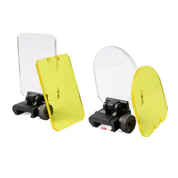 20mm Ochelari de protecție Protector Pusca Airsoft Obiectiv Paza Vedere domeniul de Aplicare Rosu Verde Dot Sight Capacul Obiectivului Holografic Riflescope Rail Mount
